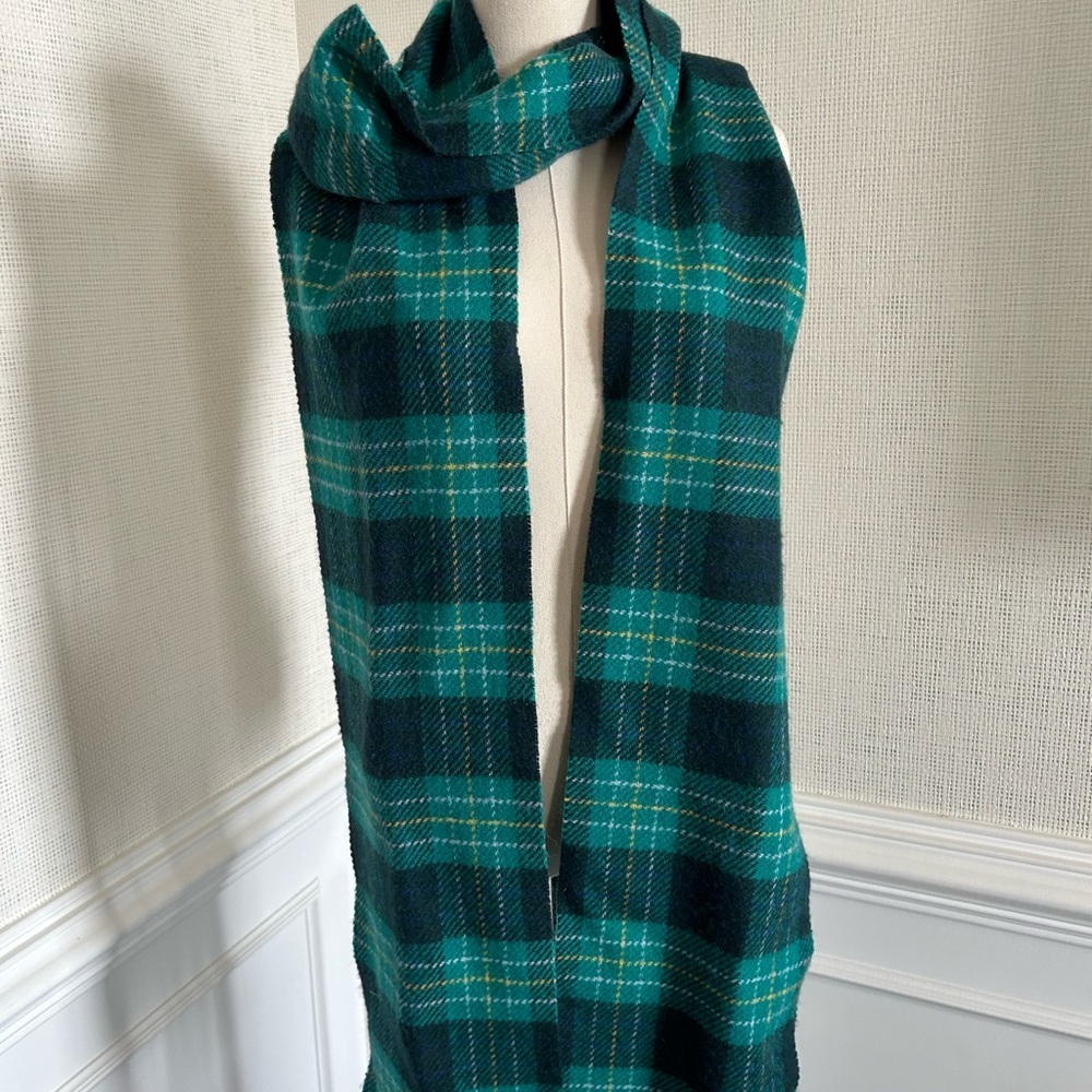 Kate Spade Greenhouse Plaid Scarf NWOT - Picture 3 of 6